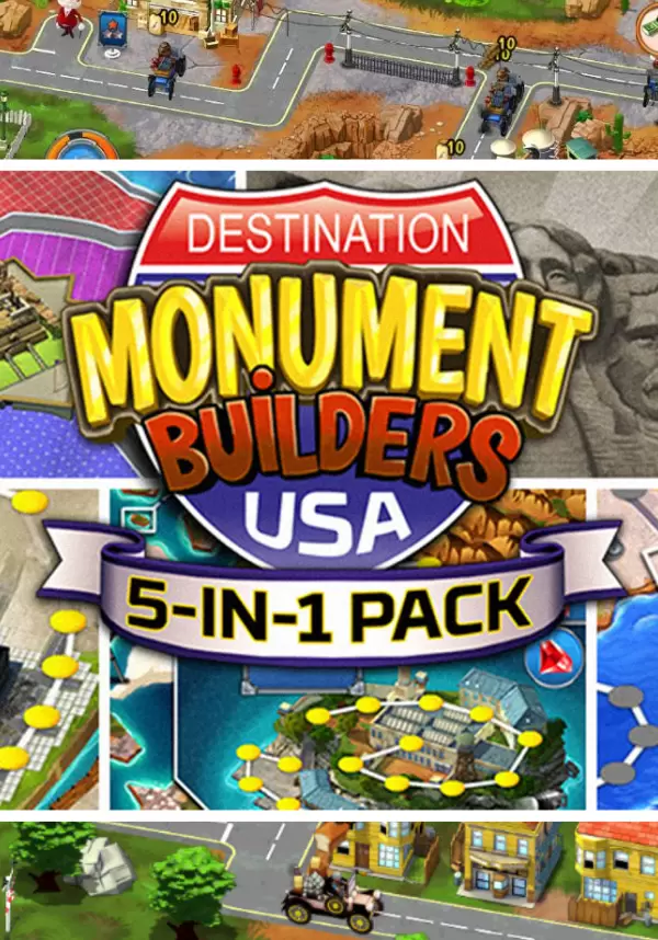 5-in-1 Pack - Monument Builders: Destination USA