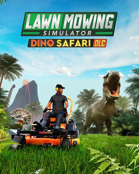 Lawn Mowing Simulator - Dino Safari