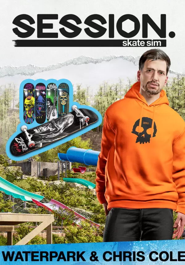 Session: Skate Sim Waterpark & Chris Cole